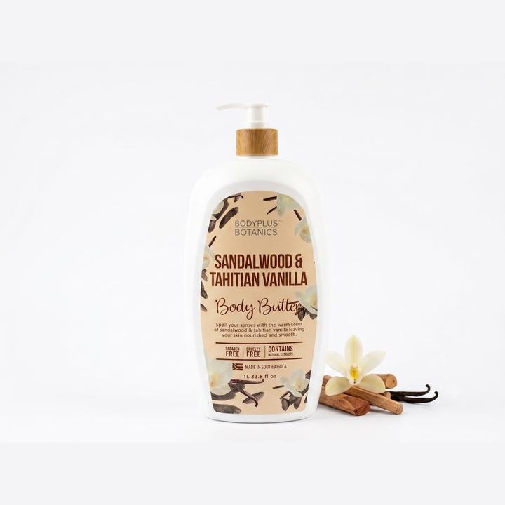 BodyPlus Botanics Body Butter & Body Cream 1L