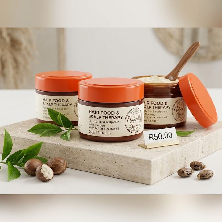 Natural Africa Hair Food & Scalp Therapy 255ml