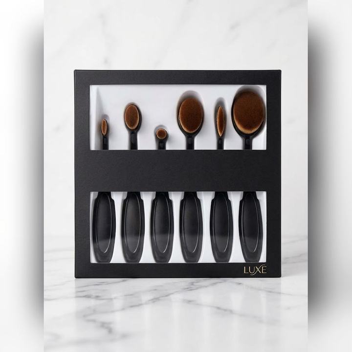 Luxe Oval Brush Set