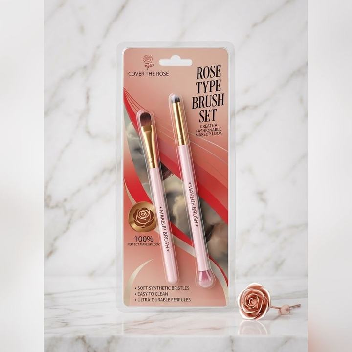 Cover The Rose Rose Type Brush Set
