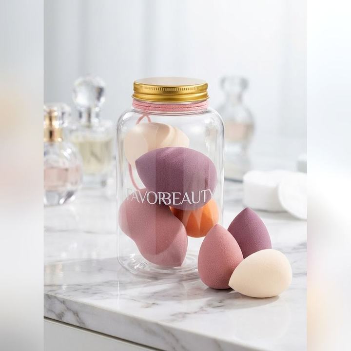 Favor Beauty Beauty Sponge Jar Set